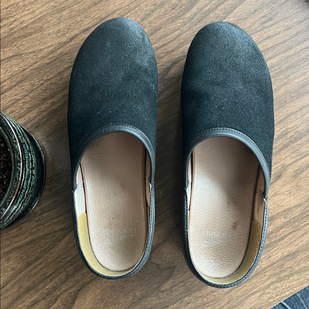 Dansko Brenna black burnished suede 41 - Picture 2 of 8